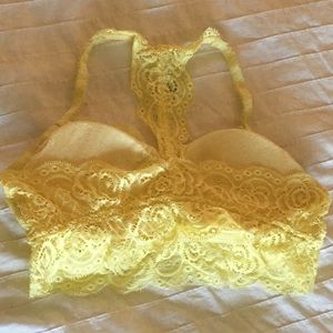 Maurices Intimates & Sleepwear - Maurices Yellow Racerback Lace Bralette Maurices Intimates & Sleepwear - Maurices Yellow Racerback Lace Bralette